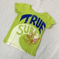 ★FOKIDS　サーフィン柄半袖Tシャツ 120　110　黄緑　保育園夏服まとめ