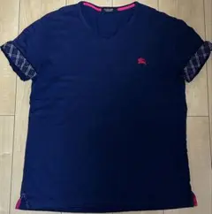 最終値下げ！BURBERRY BLACK LABEL VネックTシャツ 3