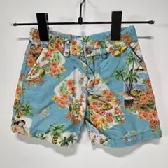 POLO RALPH LAUREN　アロハ　半ズボン　ハーフパンツ　90
