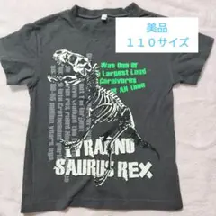恐竜　Tレックス　Tシャツ　半そで　１１０