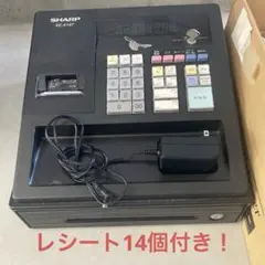 SHARP XE-A147 レジスター 黒　耐熱ロール紙14個付き