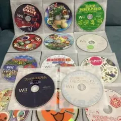 Wiiゲームディスクセット 14本