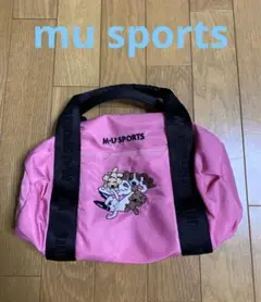 mu sports ピンクのゴルフバッグ