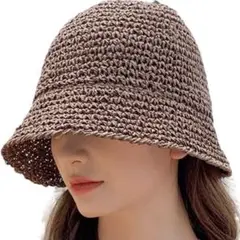 前後くるりであら可愛い 柔らかく 軽い 被りやすい ペーパー バケットハット