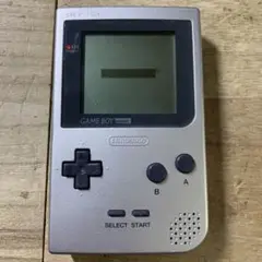 ニンテンドー　ゲームボーイ ポケット シルバー 本体 Nintendo 任天堂