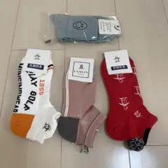 ゴルフ用レディースソックスセット