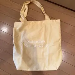 Saturdays New York City トート エコバッグ イエロー