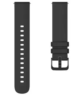 時計、スマートウォッチバンド 22mm 黒 ラバー