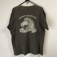 trophy clothing バックプリント ポケットTシャツ L 日本製