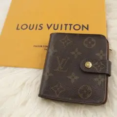 【極美品✨人気】LOUIS VUITTON 折り財布 モノグラム 入手困難