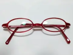 【値下】度付きメガネ　赤　optical imai　EROTICA