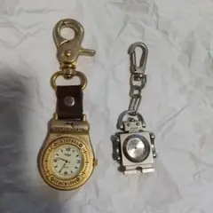 ホルダー型時計2個