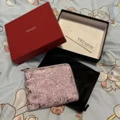 VREASON ピンク 二つ折り財布