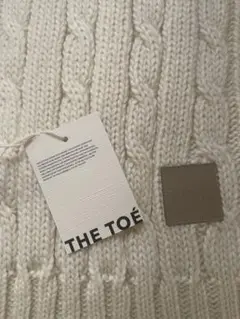 THE TOE PIGALLE SHAGGY MUFFLER ベージュ the toé PIGALLE SHAGGY MUFFLER ベージュ