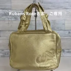 LOEWE ロエベ アナグラム ハンドバッグ ゴールド