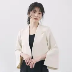 袖スリットノーカラージャケット 結婚式 パーティー オケージョン