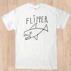 NIRVANAカート・コバーン／エド・シーラン着用 FLIPPER Tシャツ 白