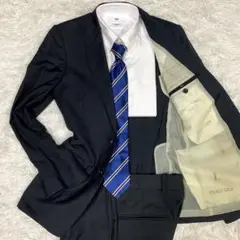 極美品✨エヌハリウッド スーツ セットアップ シングル2ボタン ブラック 36