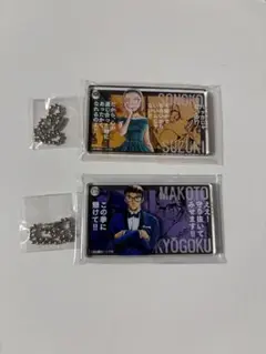 コナンランド　アクリルブロック　鈴木園子＆京極真