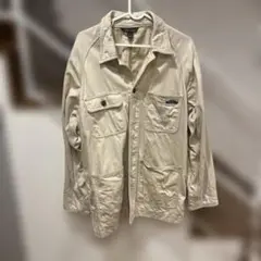 Eddie Bauer クリームベージュ カバーオール S