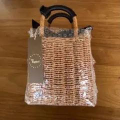 BAGMATI スクエアミニかごバッグ ※新品未使用品