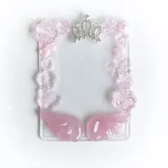 トレカケースデコ ピンク