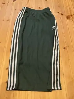 adidas originals リブタイトロングスカート