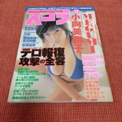 写真集系雑誌　スコラ　MEGUMI　仲根かすみ　永田裕志　安達祐実