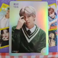 BTSマニア 絶対YESカード プラチナ☆RM 1枚
