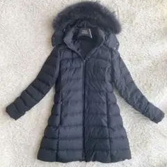【美品】TATRAS タトラス ラビアナ グレーGRAYA ライン ファー 04