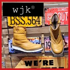 wjk hot air boots スウェード　ムートンブーツ　size 41 ムートンブーツ | welleg（ウェレッグ）公式通販