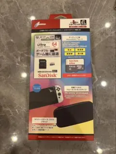 CYBER・スタートアップmicroSDセット 64GB Switch有機EL用