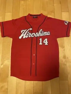 【美品】広島東洋カープ 大瀬良大地 ハイクオ ユニフォーム Lサイズ