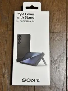 SONY Xperia 1 Ⅶ スタンドカバー ブラック