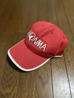 ゴルフキャップ　HONMA 赤