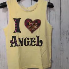 I LOVE ANGEL ノースリーブタンクトップ