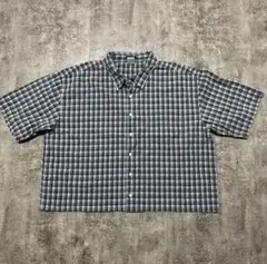 OLD 短丈 ショート丈 チェックシャツ cityboy 古着 ボックス
