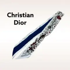 Dior ディオール フローラル フラワー 花 ロゴ ミッツァ スカーフ