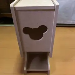 ミッキー型木製ラック