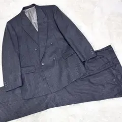 【Lサイズ 美品✨】カジュアルスーツ セットアップ ダブル 日本製 菅田将暉
