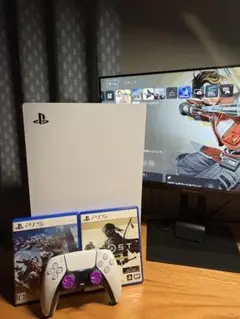 PlayStation 5 + ゲーム2本 + コントローラー