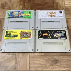 スーパーファミコン ゲームソフト 4本セット