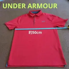 Under Armour 赤 ポロシャツ