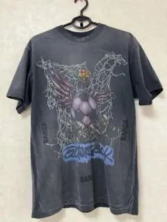 バルセロナ スプレーロゴ Tシャツ M