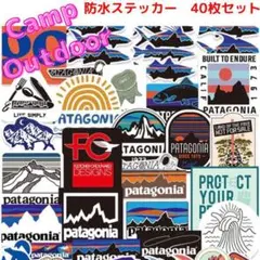 patagonia 防水ステッカー キャンプ アウトドア