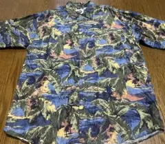 メンズ Lサイズ 半袖シャツ ボタンシャツ