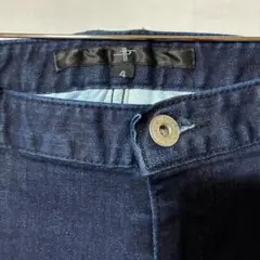 美品⭐️NO ID コットンストレッチスキニーPT パンツ 後染め