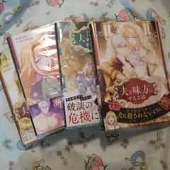 初版！透明カバー付！帯付！夫を味方にする方法 1~4巻セット　全巻　漫画