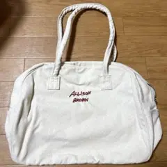 Allison Brown ホリデイキャンバスバッグ アリソンブラウン
