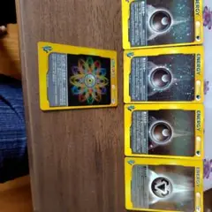 ポケモンカード 悪、鋼、レインボーエネルギー5枚セット